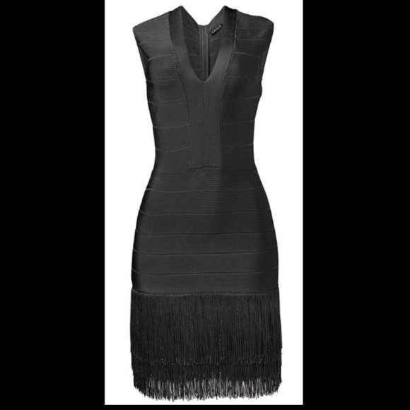 Bandage Fringe Dress by Venus - Picture 5 of 6